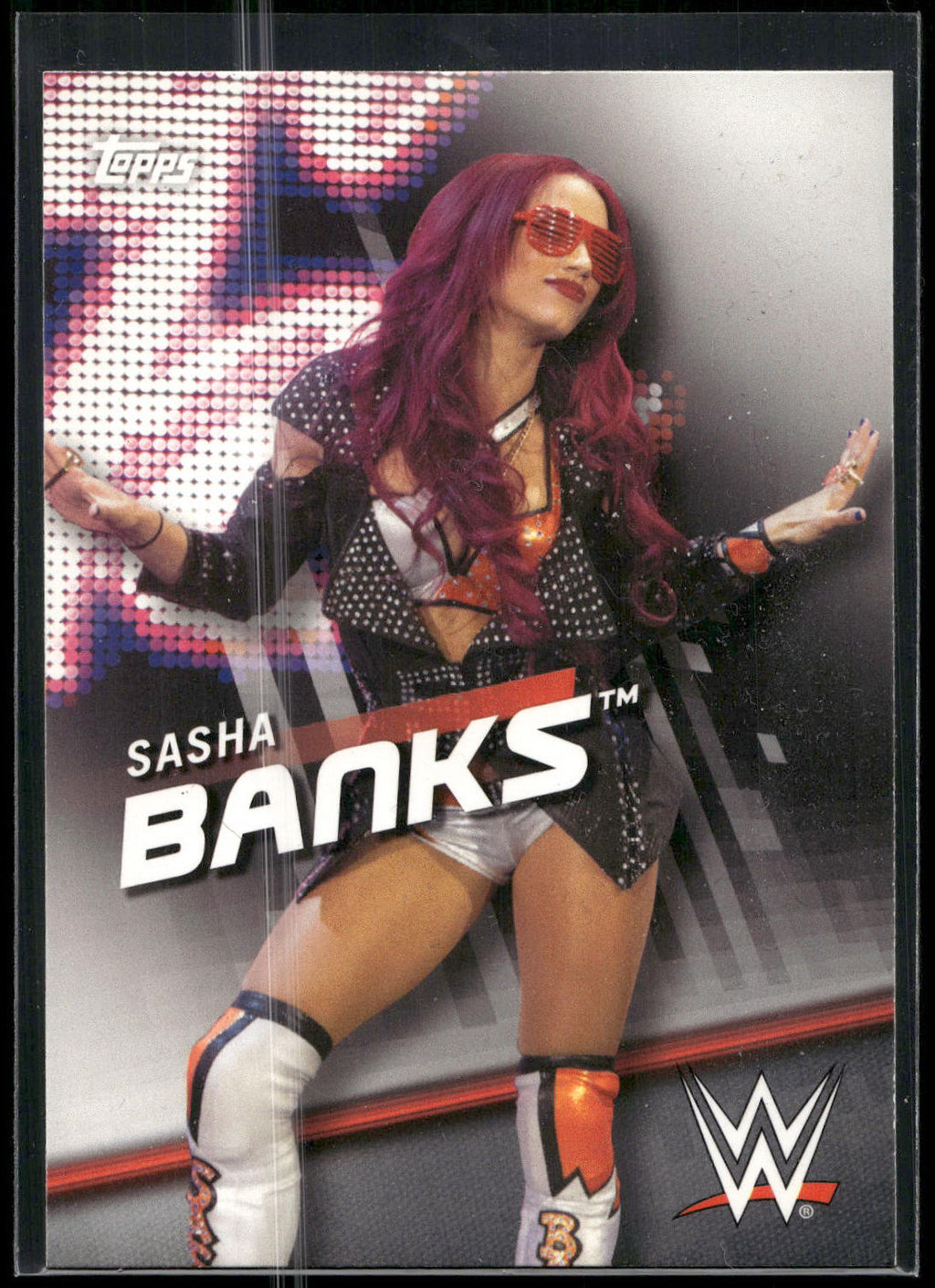 2016 Topps WWE Divas Revolution #33 Sasha Banks