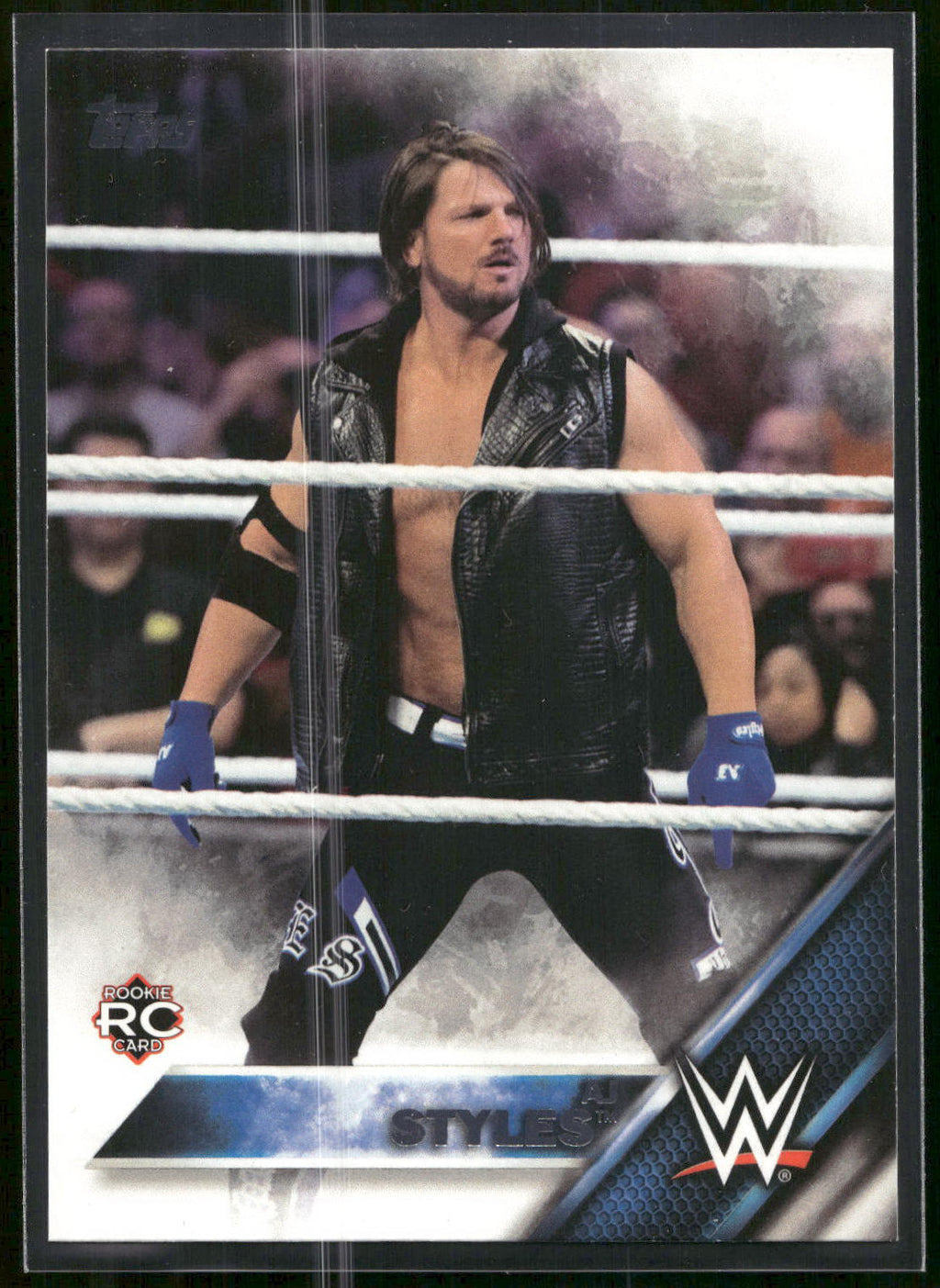 2016 Topps WWE Then Now Forever #102 AJ Styles