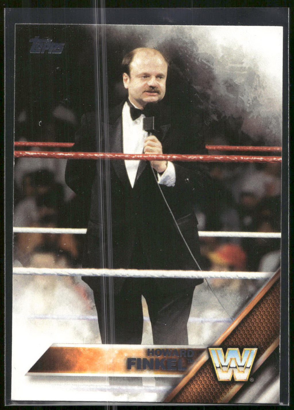 2016 Topps WWE Then Now Forever #173 Howard Finkel