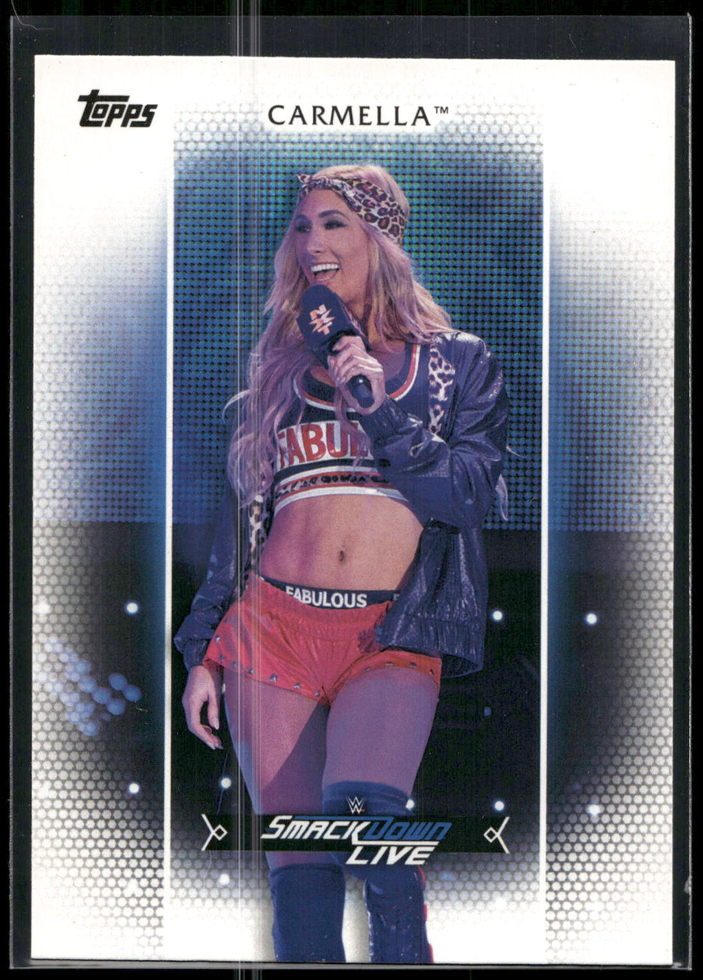 2017 Topps WWE Women's Division #R-28 Carmella