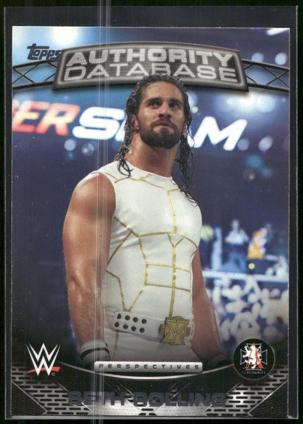 2016 Topps WWE #3A Seth Rollins Authority Database