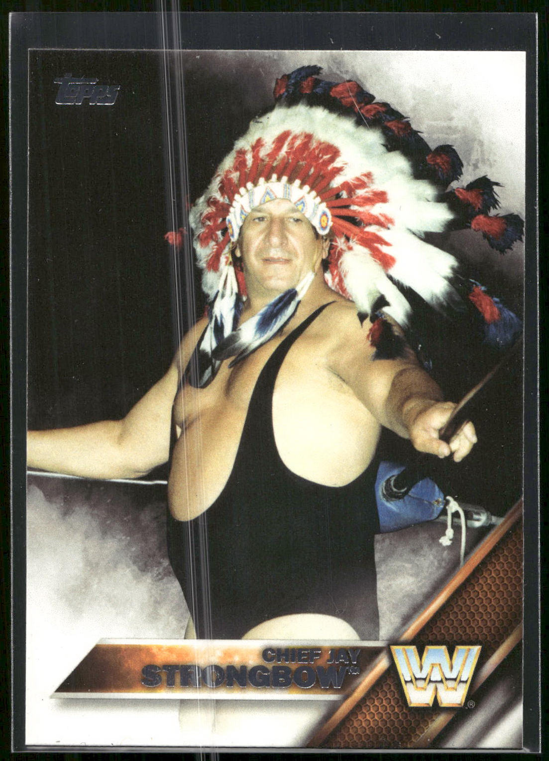 2016 Topps WWE Then Now Forever #159 Chief Jay Strongbow