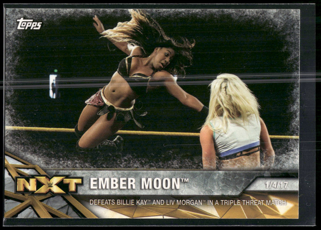 2017 Topps WWE Women's Division #NXT-26 Ember Moon NXT Matches and Moments