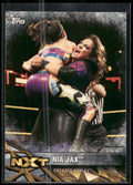 2017 Topps WWE Women's Division #NXT-15 Nia Jax NXT Matches and Moments