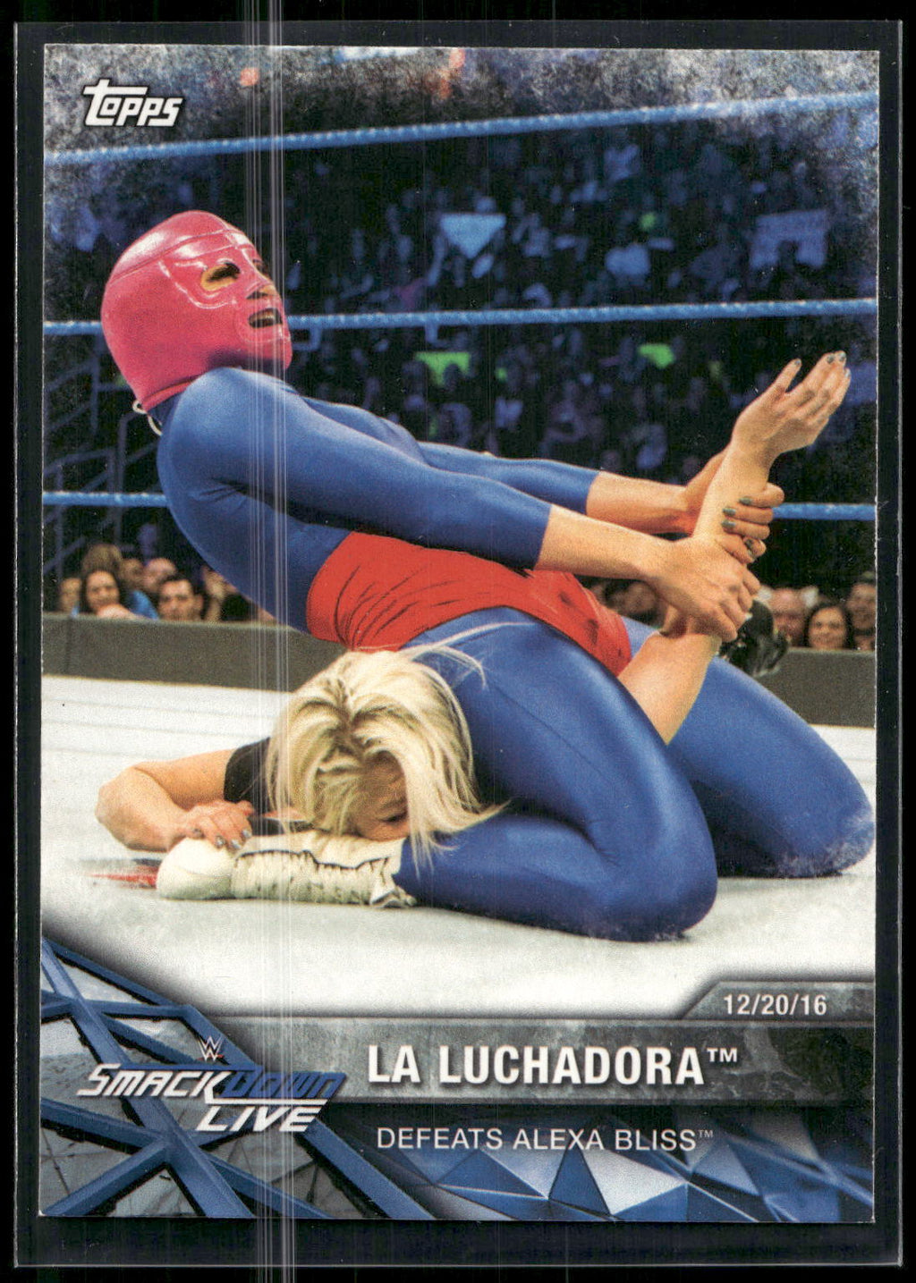 2017 Topps WWE Women's Division #WWE-21 La Luchadora WWE Matches and Moments