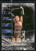 2017 Topps WWE Women's Division #WWE-5 Becky Lynch WWE Matches and Moments