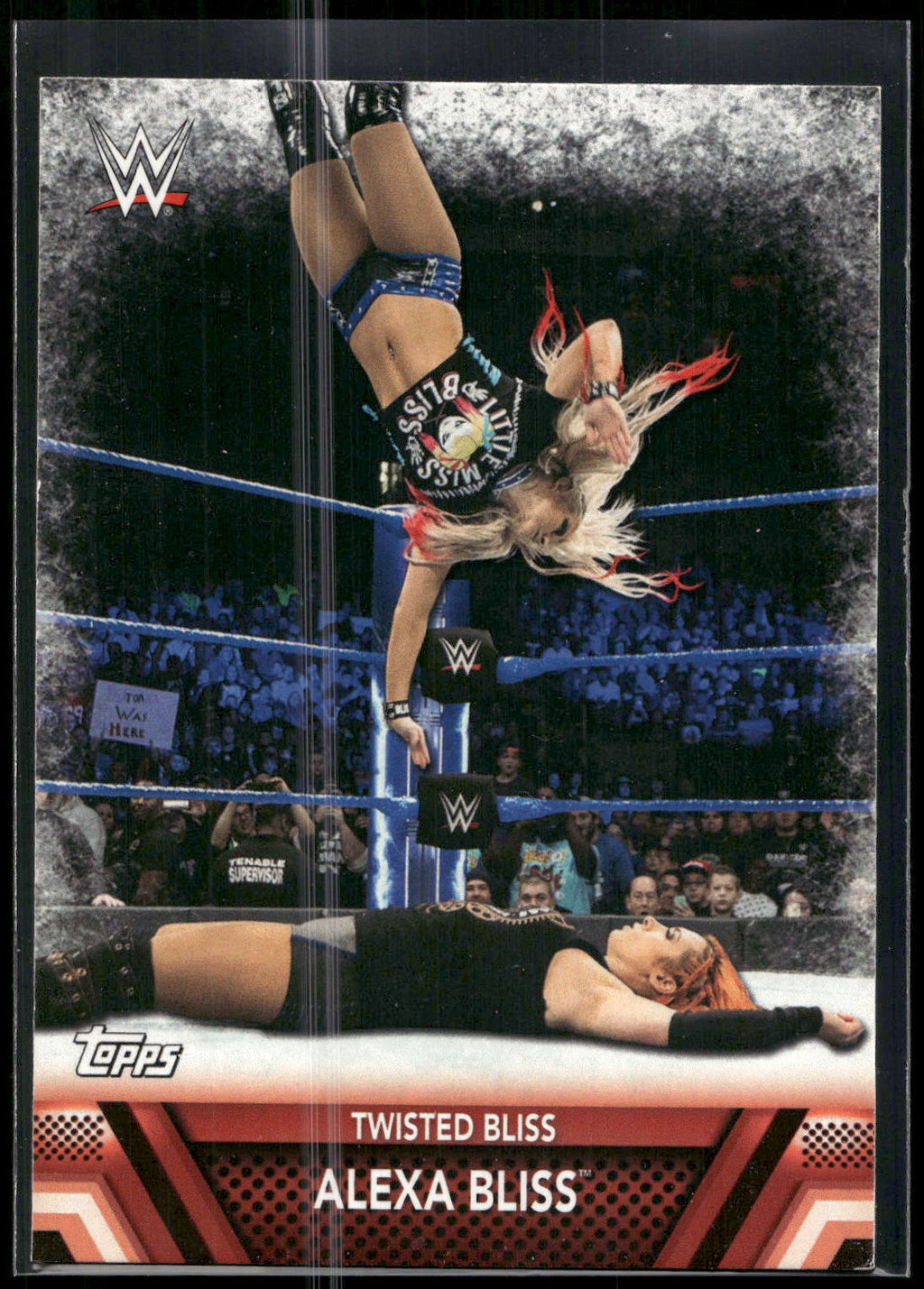 2017 Topps WWE Women's Division #F-1 Alexa Bliss Finishers and Signature Moves