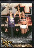 2017 Topps WWE Women's Division #NXT-10 Carmella NXT Matches and Moments