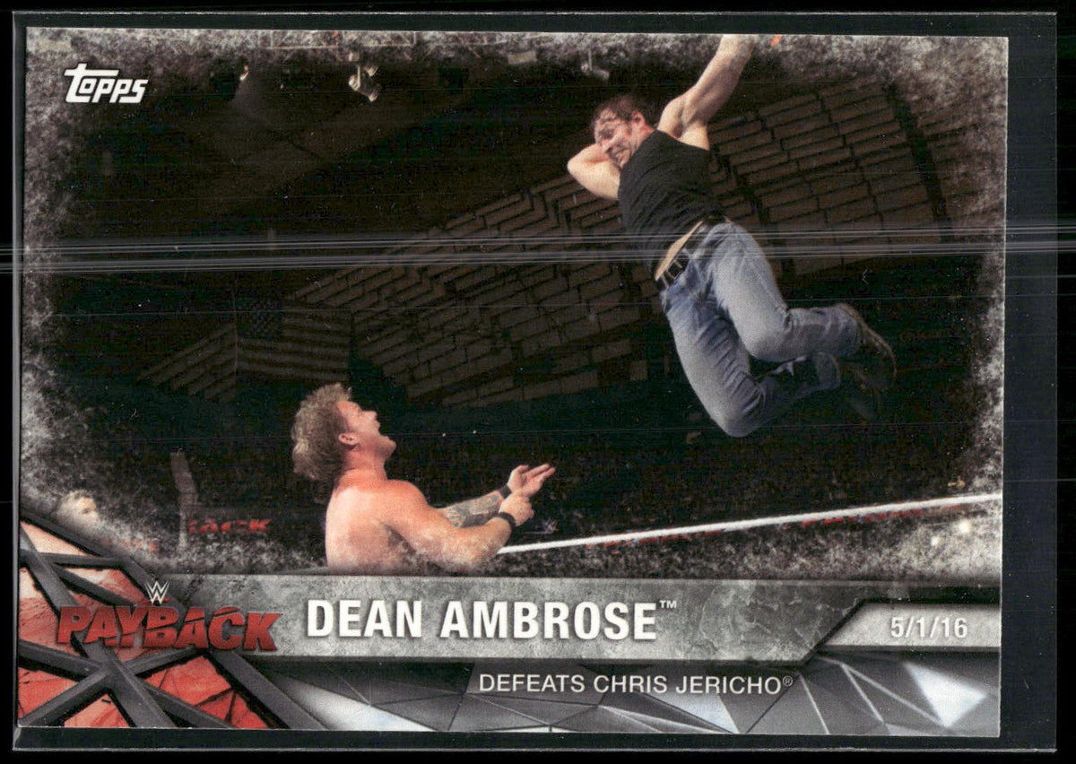 2017 Topps WWE Road To Wrestlemania #80 Dean Ambrose