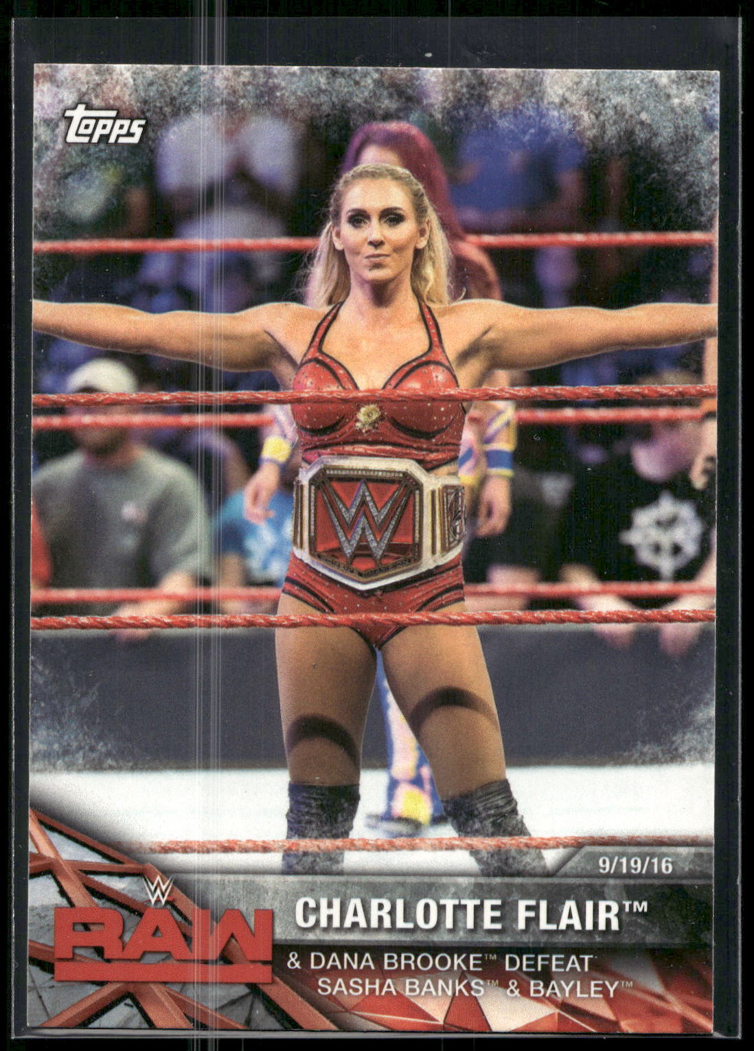 2017 Topps WWE Women's Division #WWE-7 Charlotte / Dana Brooke