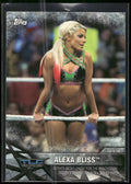 2017 Topps WWE Women's Division #WWE-16 Alexa Bliss WWE Matches and Moments