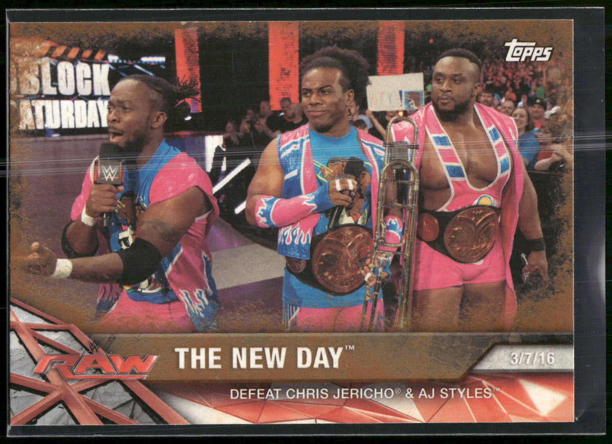 2017 Topps WWE Road To Wrestlemania #38 The New Day