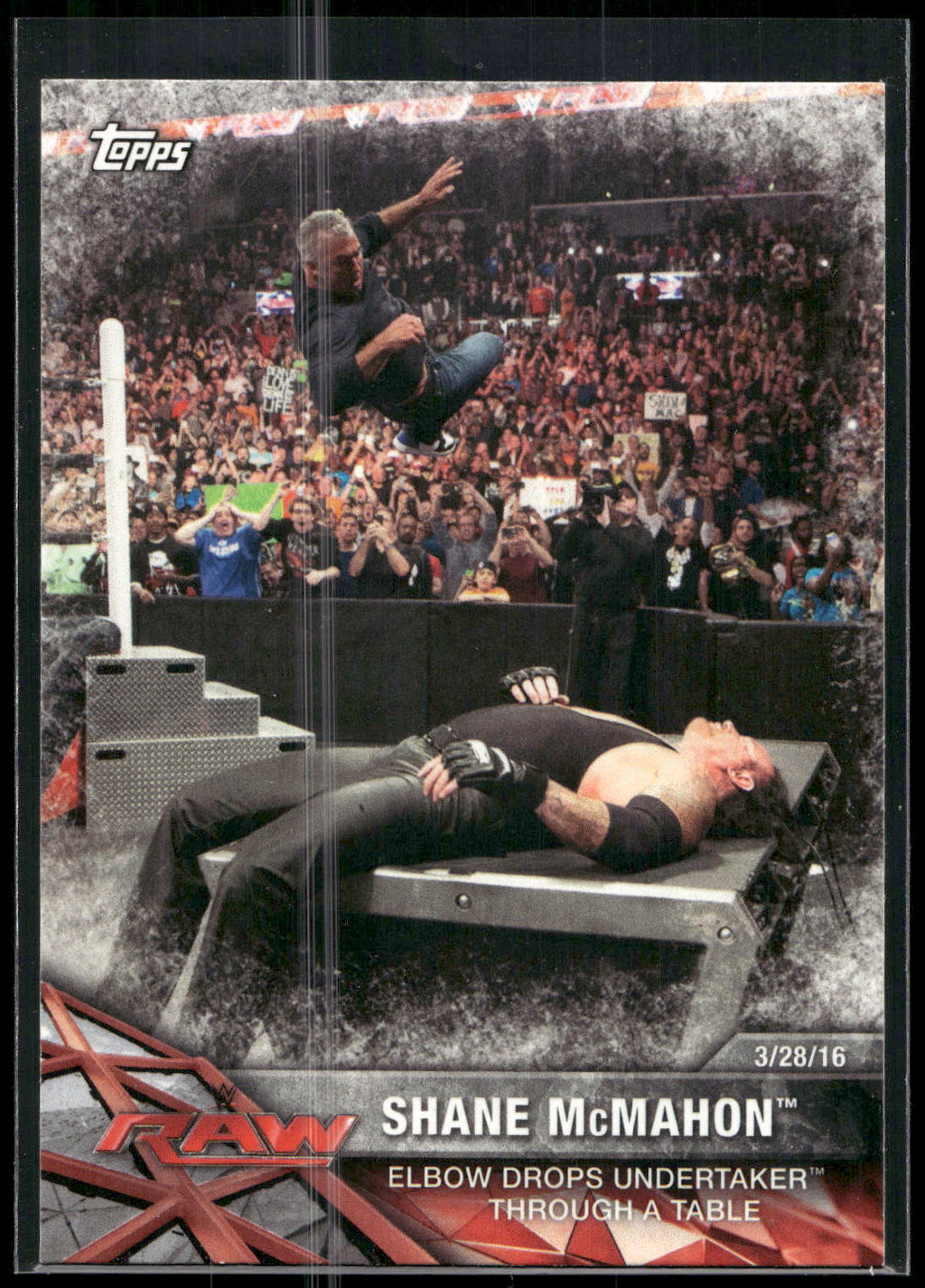 2017 Topps WWE Road To Wrestlemania #46 Shane McMahon