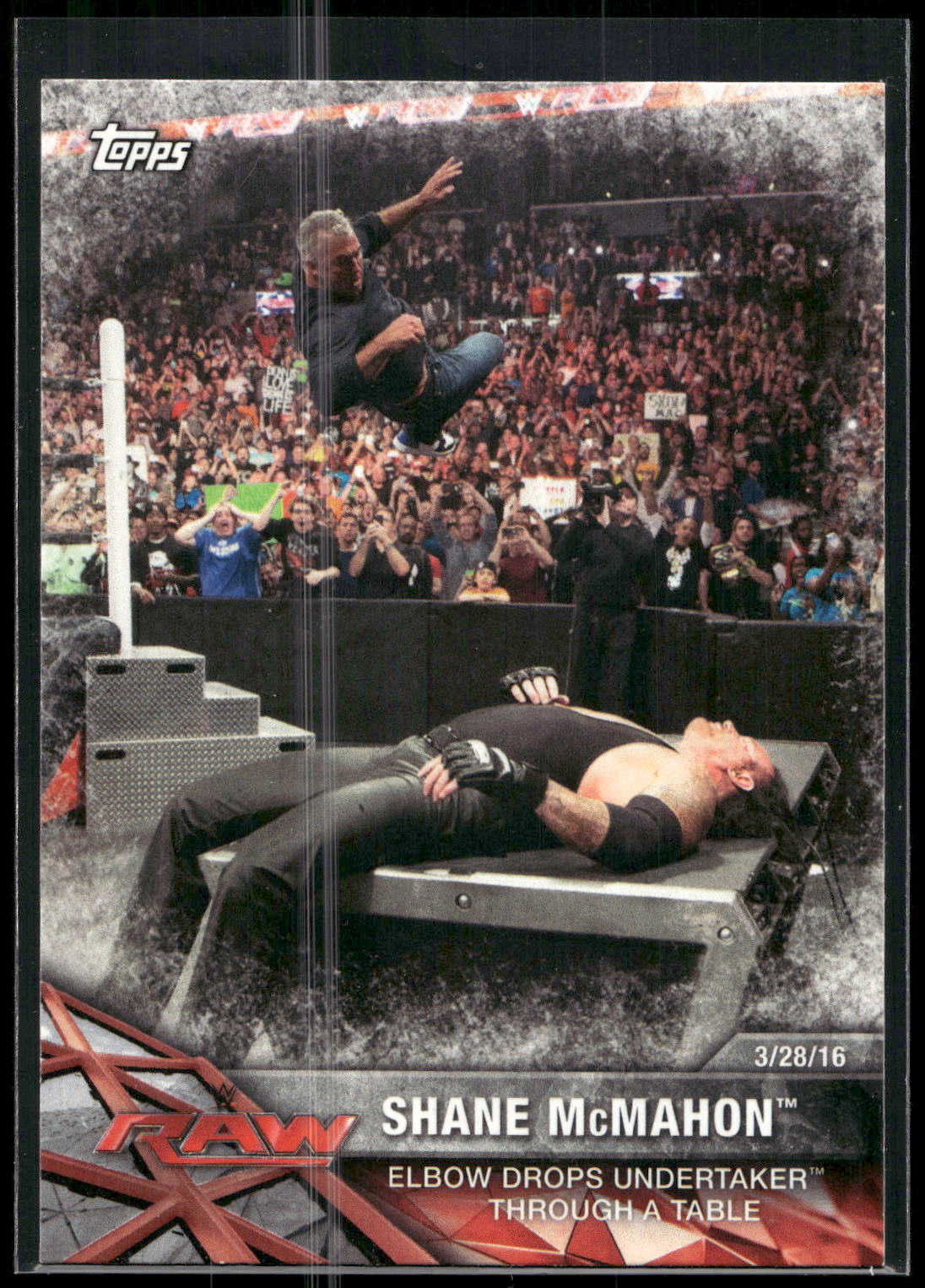 2017 Topps WWE Road To Wrestlemania #46 Shane McMahon