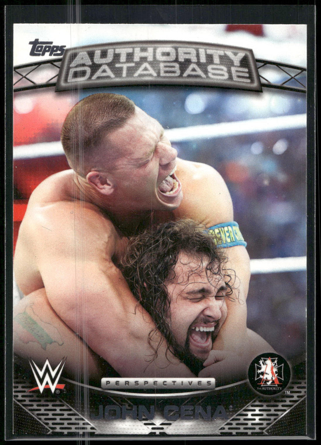 2016 Topps WWE #10A John Cena Authority Database