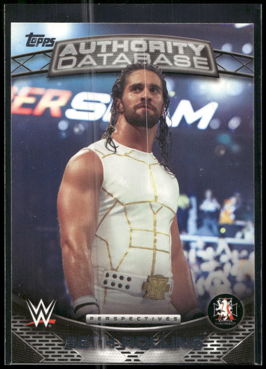 2016 Topps WWE #3A Seth Rollins Authority Database