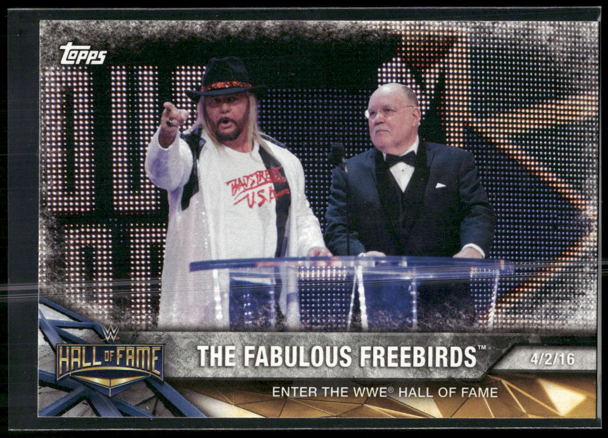 2017 Topps WWE Road To Wrestlemania #49 The Fabulous Freebirds