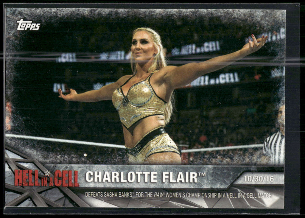 2017 Topps WWE Women's Division #WWE-12 Charlotte WWE Matches and Moments