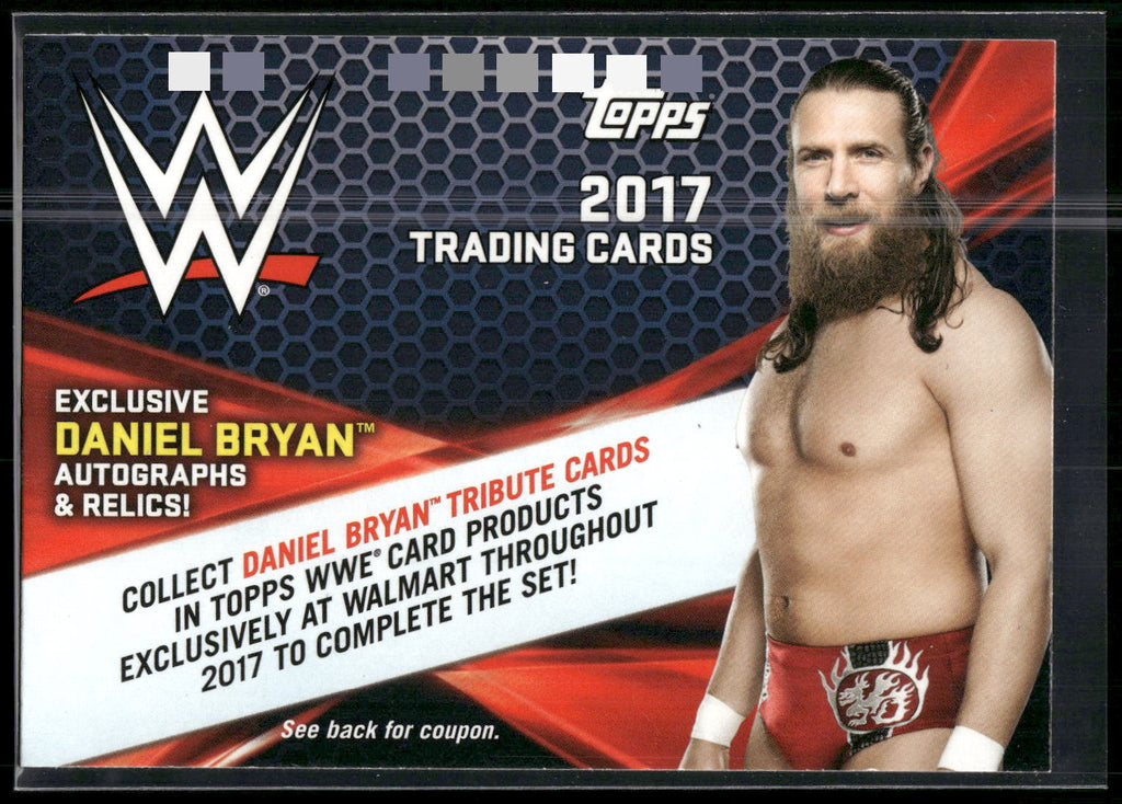 2017 Topps WWE #NNO Daniel Bryan - Coupon