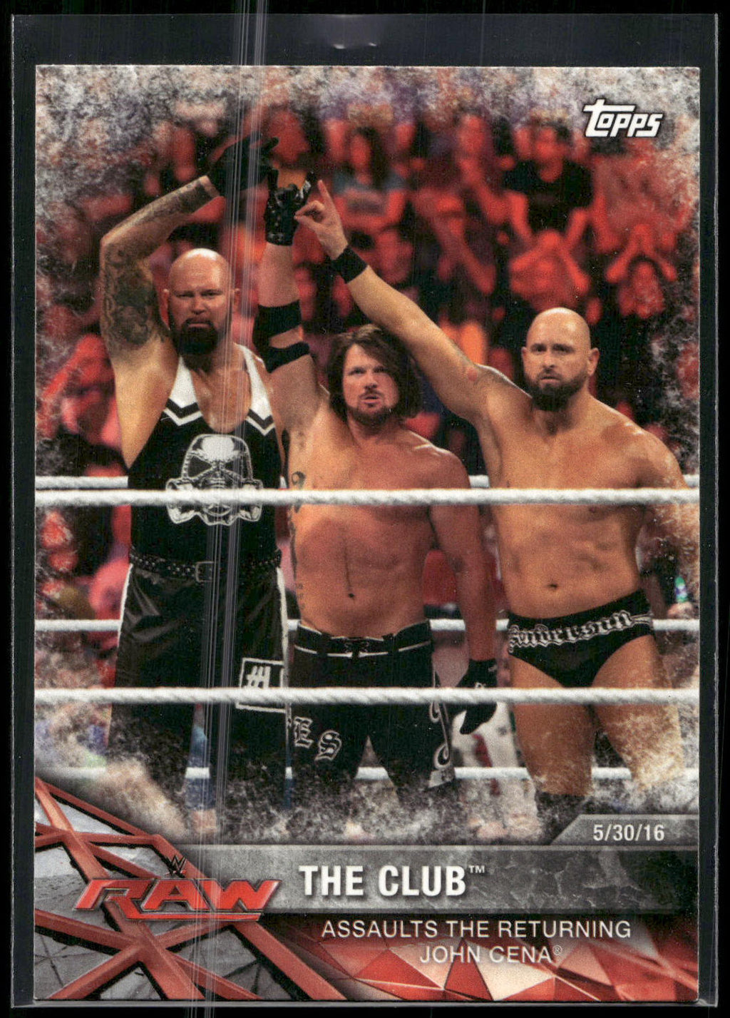 2017 Topps WWE Road To Wrestlemania #90 The Club