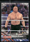 2017 Topps WWE Road To Wrestlemania #58 Brock Lesnar