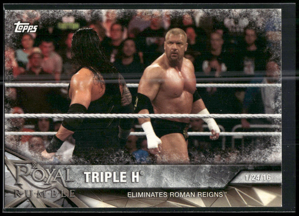 2017 Topps WWE Road To Wrestlemania #14 Triple H