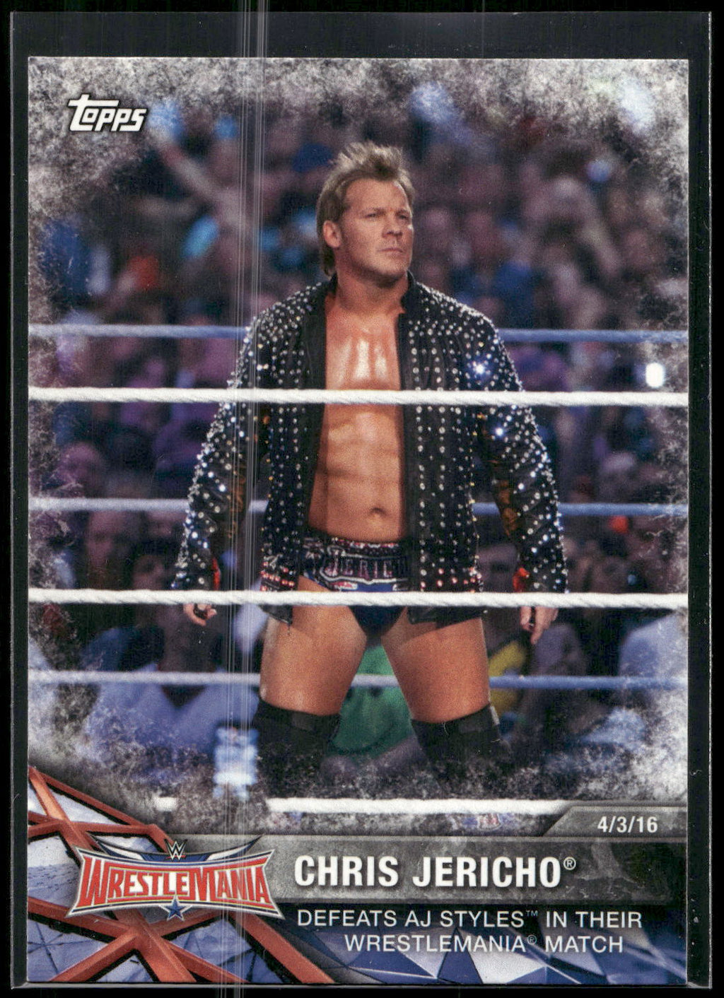 2017 Topps WWE Road To Wrestlemania #57 Chris Jericho