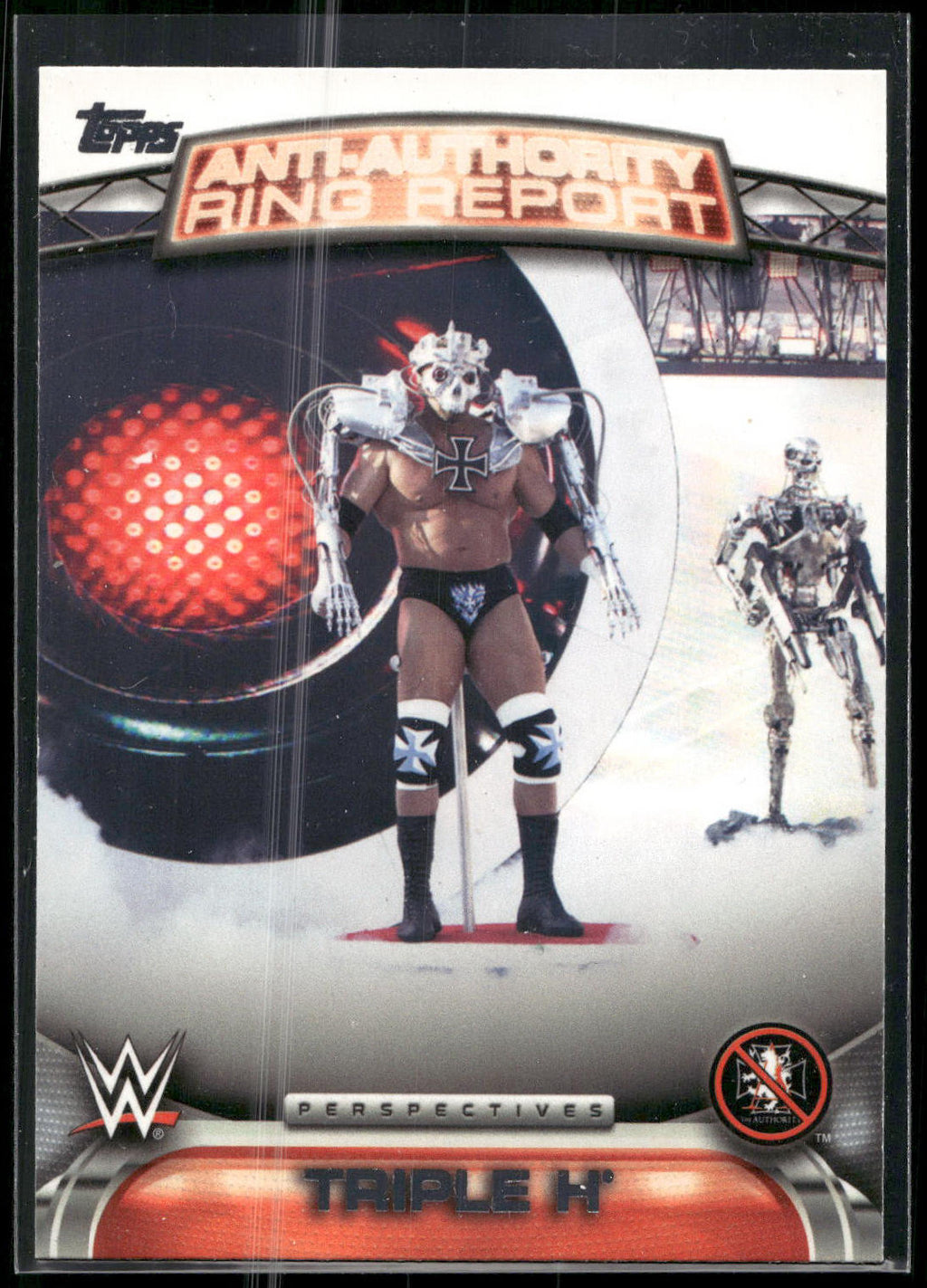 2016 Topps WWE #1AA Triple H Anti-Authority Ring Report