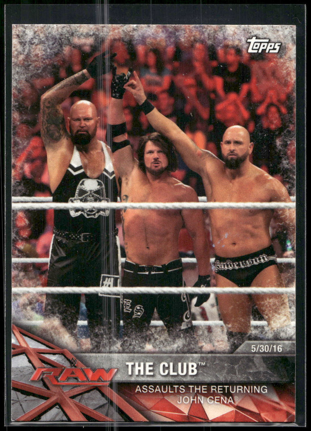 2017 Topps WWE Road To Wrestlemania #90 The Club