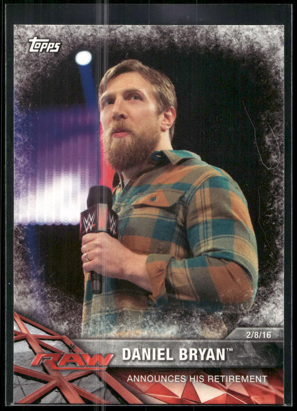 2017 Topps WWE Road To Wrestlemania #21 Daniel Bryan