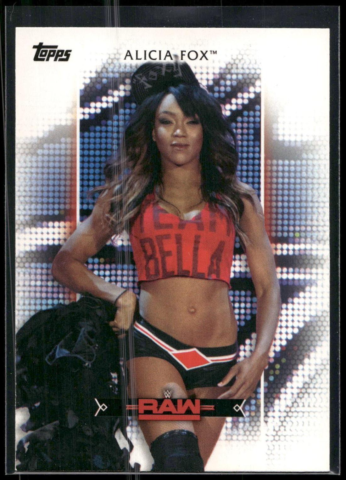 2017 Topps WWE Women's Division #R-14 Alicia Fox