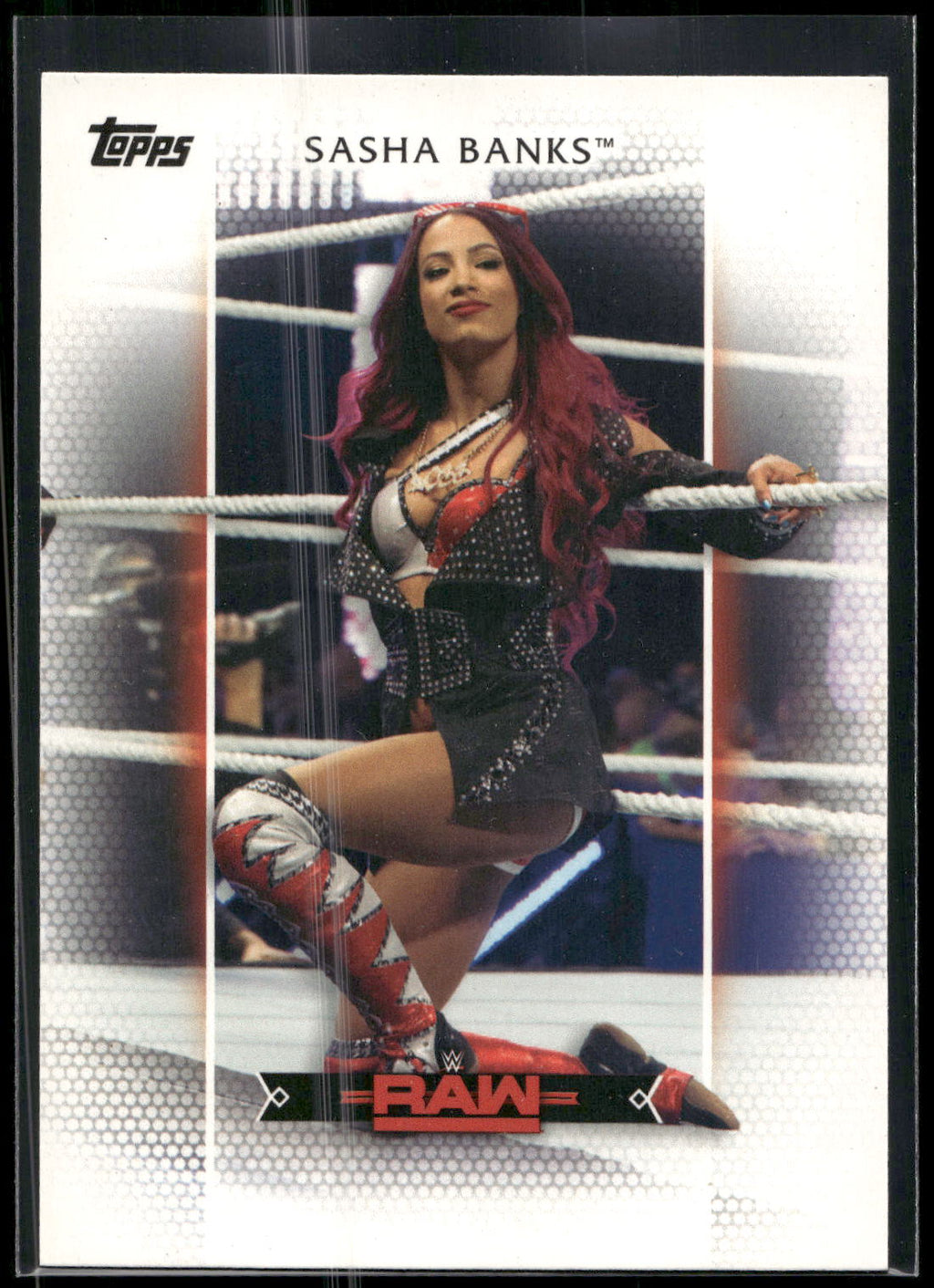 2017 Topps WWE Women's Division #R-23 Sasha Banks