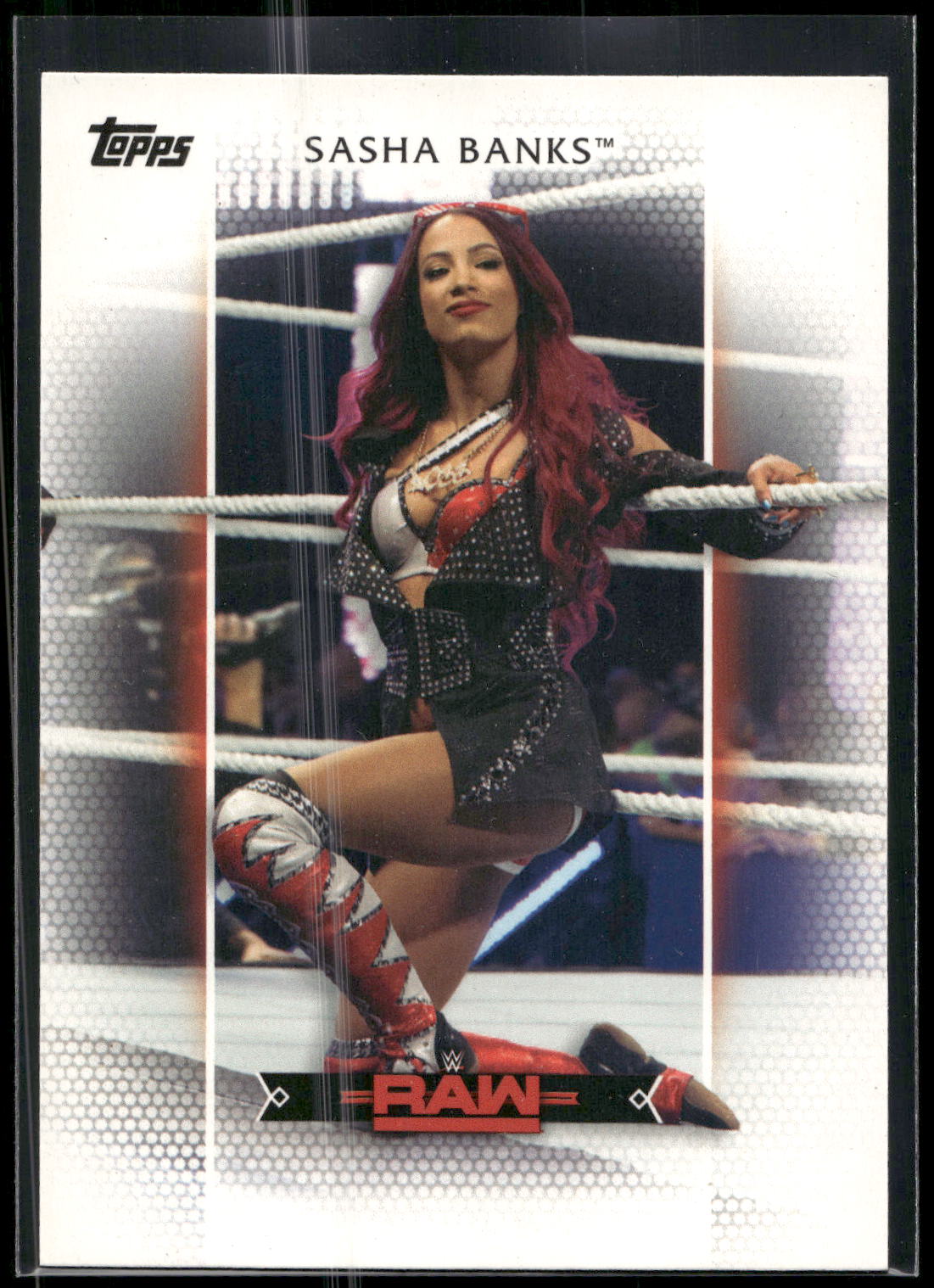 2017 Topps WWE Women's Division #R-23 Sasha Banks