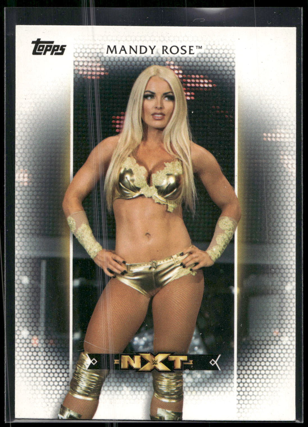 2017 Topps WWE Women's Division #R-8 Mandy Rose