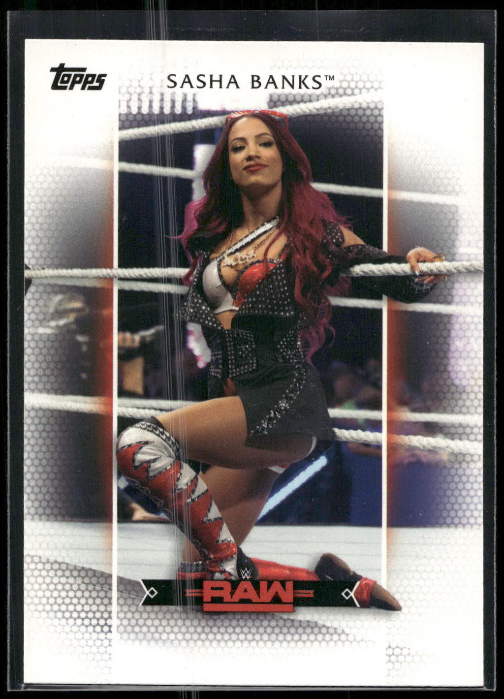 2017 Topps WWE Women's Division #R-23 Sasha Banks