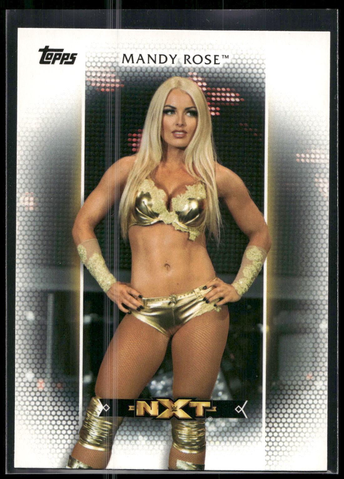 2017 Topps WWE Women's Division #R-8 Mandy Rose