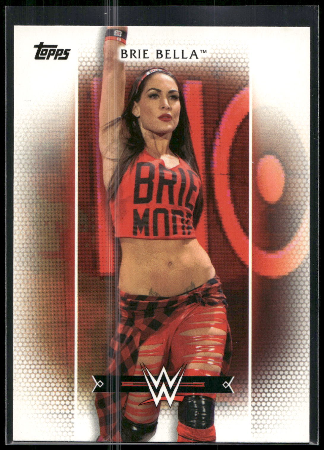 2017 Topps WWE Women's Division #R-12 Brie Bella
