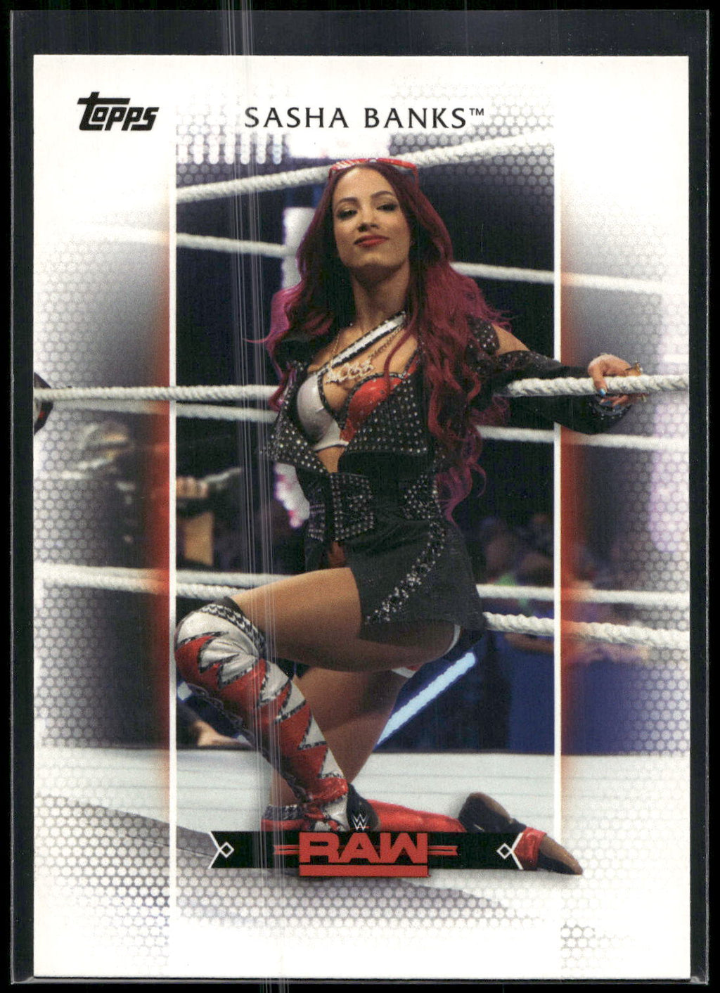 2017 Topps WWE Women's Division #R-23 Sasha Banks