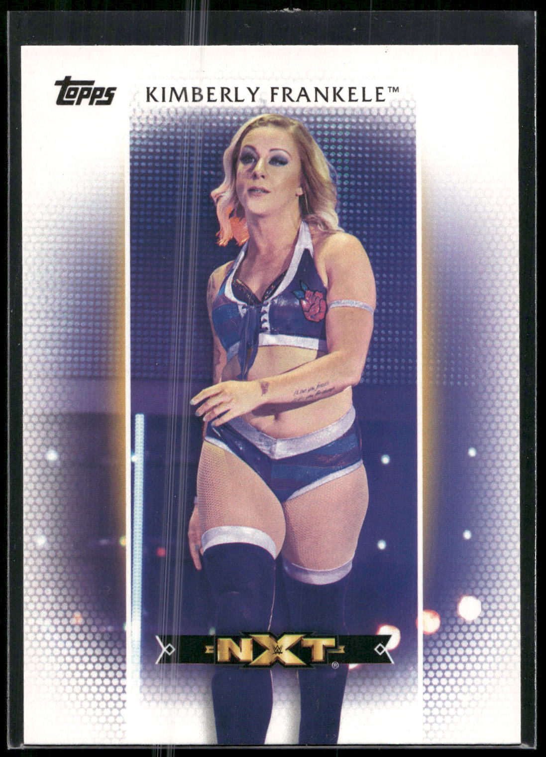 2017 Topps WWE Women's Division #R-6 Kimberly Frankele