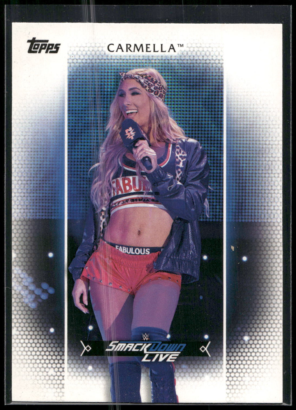 2017 Topps WWE Women's Division #R-28 Carmella