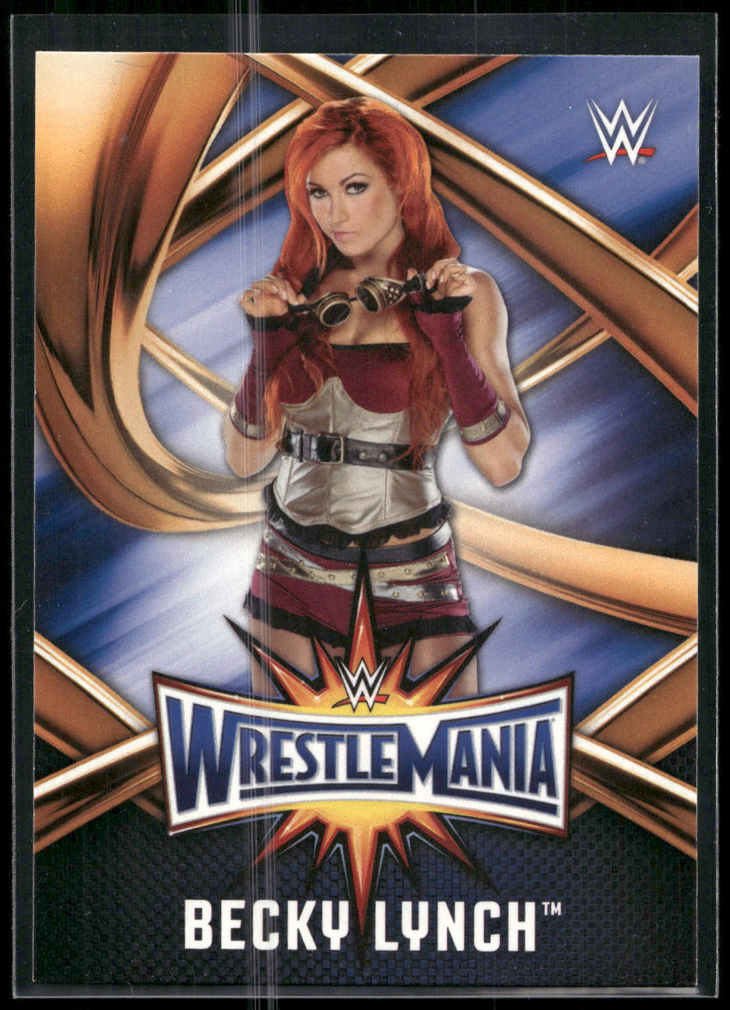 2017 Topps WWE Road To Wrestlemania #WMR-17 Becky Lynch WrestleMania 33 Roster