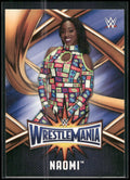 2017 Topps WWE Road To Wrestlemania #WMR-47 Naomi WrestleMania 33 Roster