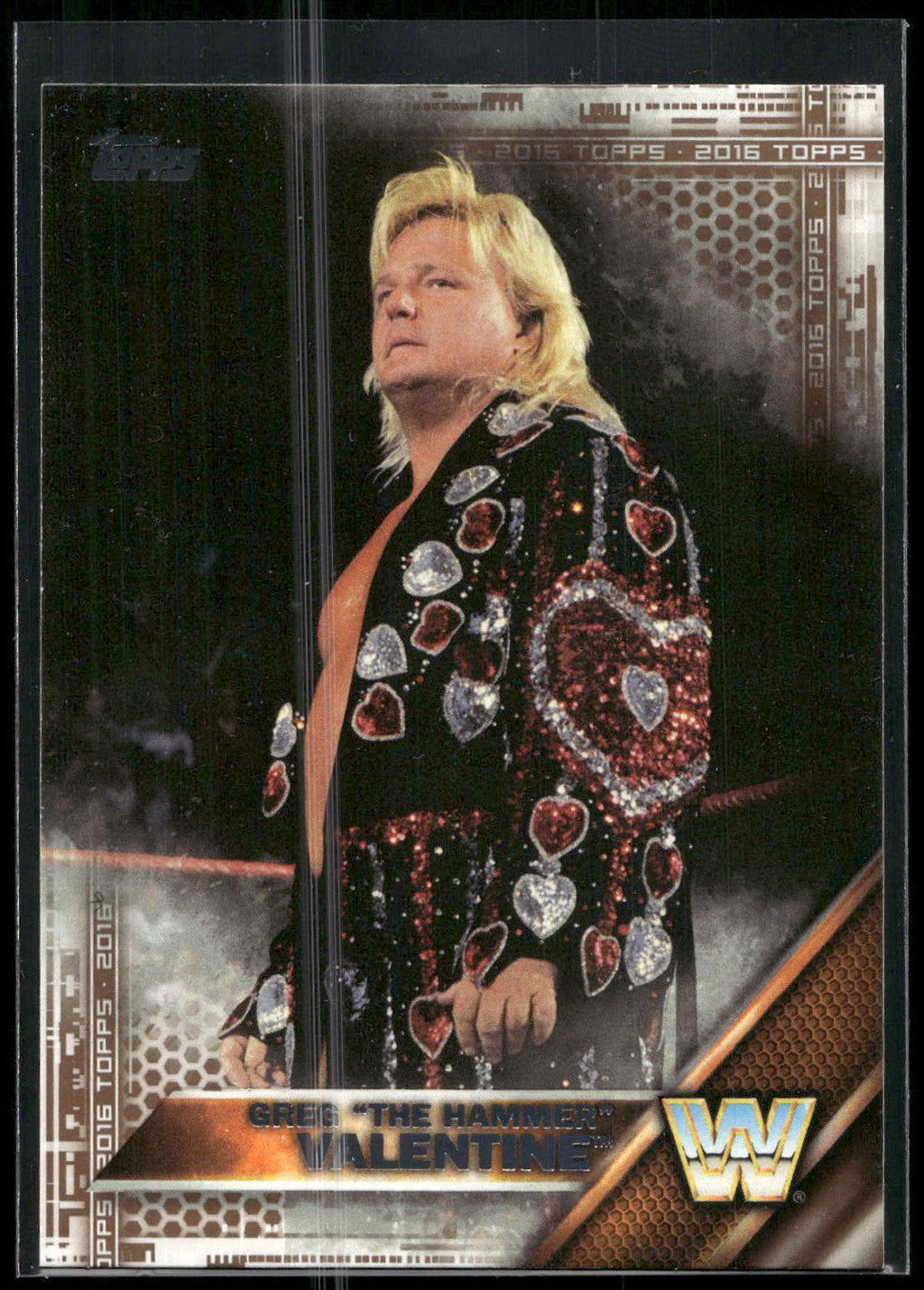 2016 Topps WWE Then Now Forever #169 Greg The Hammer Valentine Bronze