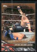 2017 Topps WWE Road To Wrestlemania #99 John Cena / Enzo Amore / Big Cass Bronze