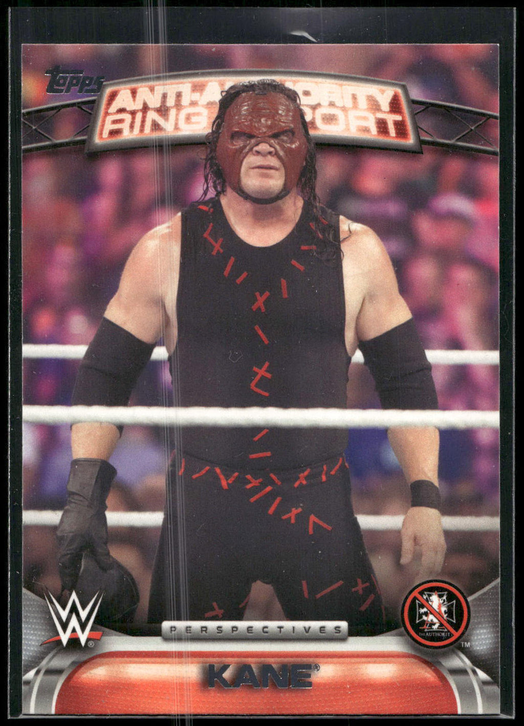 2016 Topps WWE #4AA Kane Anti-Authority Ring Report