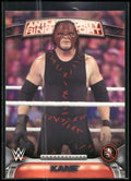 2016 Topps WWE #4AA Kane Anti-Authority Ring Report