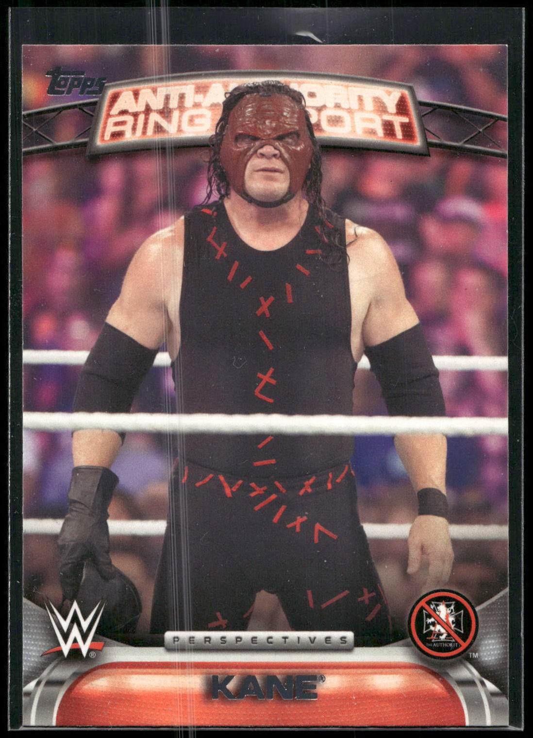 2016 Topps WWE #4AA Kane Anti-Authority Ring Report