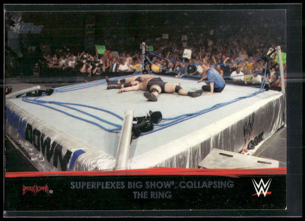 2016 Topps WWE #12 Brock Lesnar Brock Lesnar Tribute