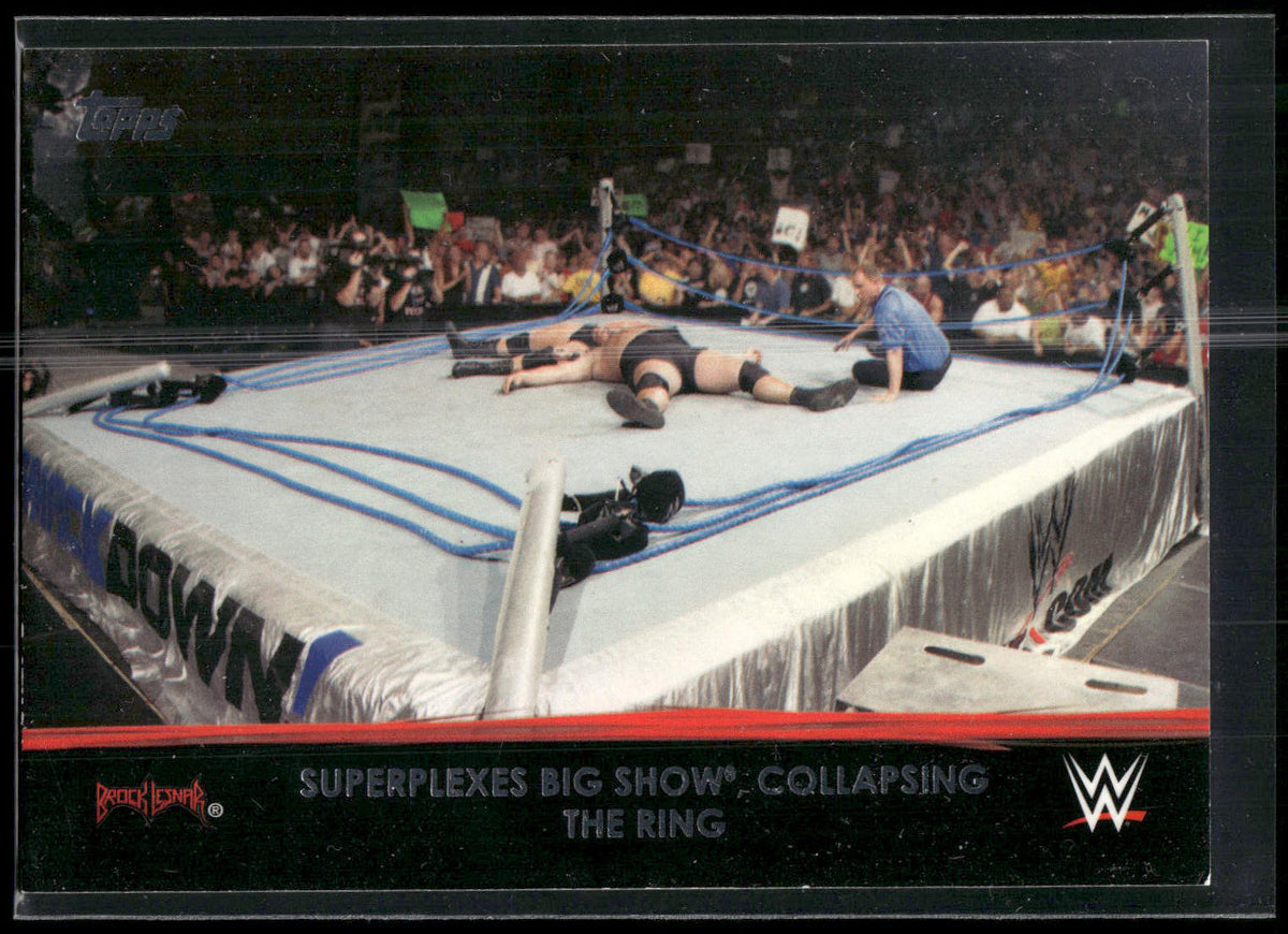 2016 Topps WWE #12 Brock Lesnar Brock Lesnar Tribute