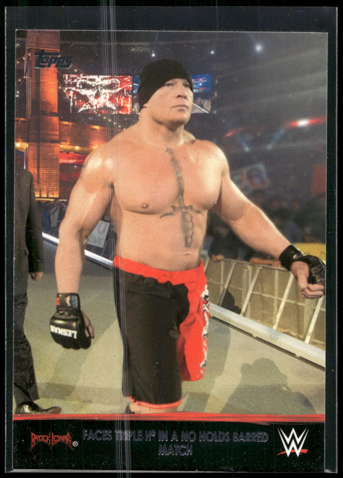 2016 Topps WWE Heritage #25 Brock Lesnar Brock Lesnar Tribute